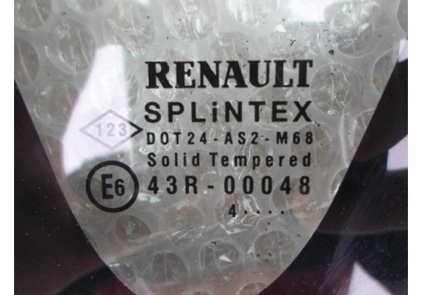 скло нерухоме,задньої лівої дверки Renault Scenic II,1.5dci,8200120670